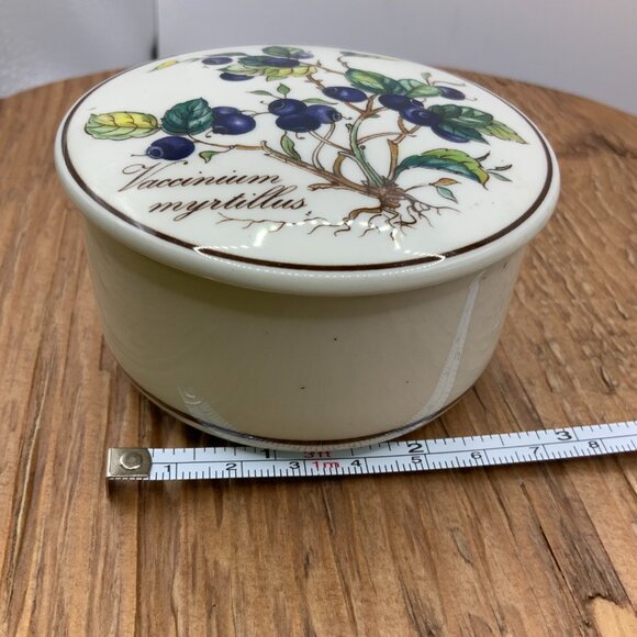 Villeroy and Boch Vintage German Myrtillus Porcelain Berries Trinket Box - Picture 6 of 7
